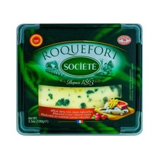 Roquefort Societe Ser pleśniowy niebieskiej AOP 6x 100g francuski ser pleśniowy