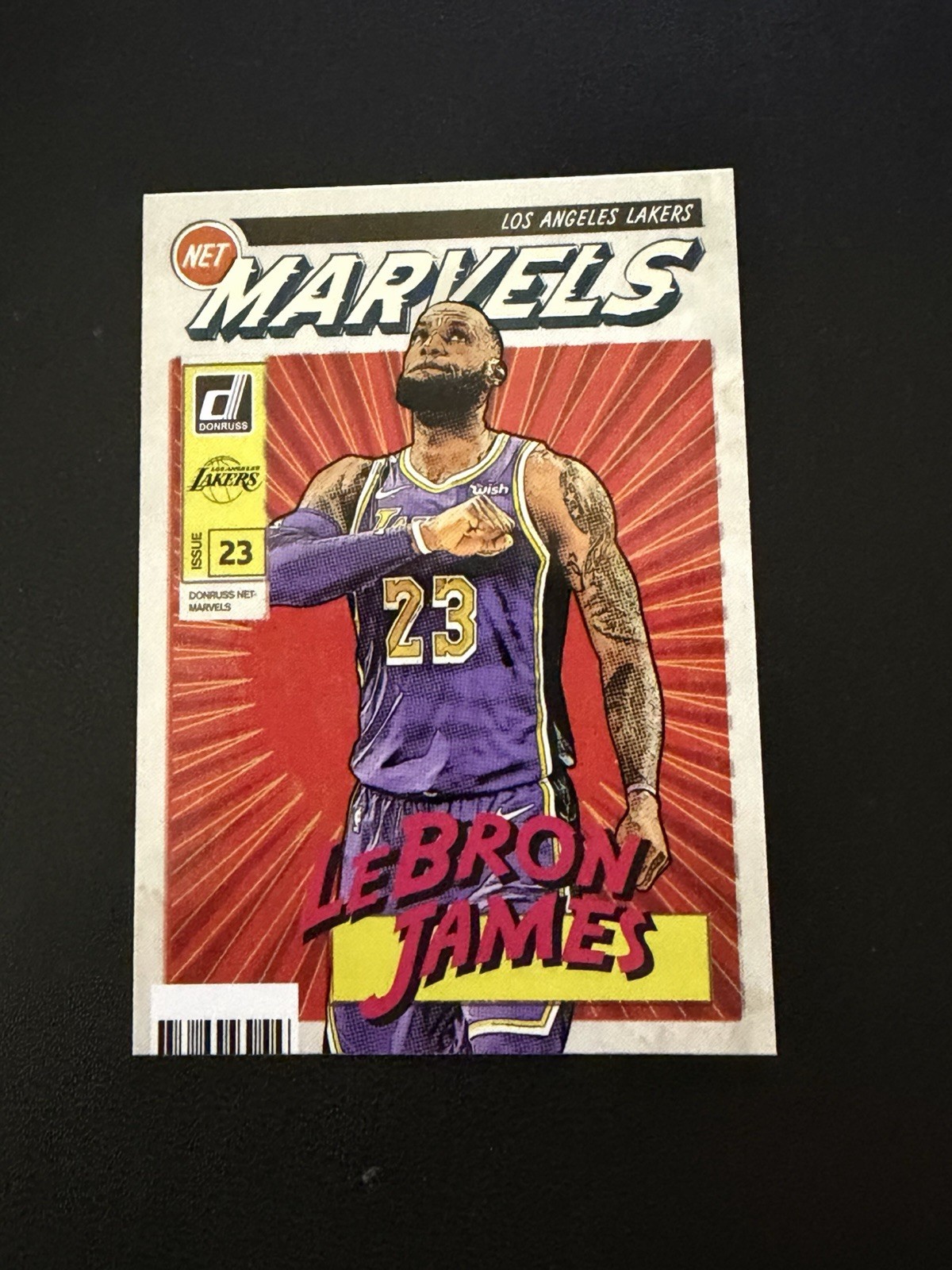 2019-20 Panini Donruss LeBron James Net Marvels #19