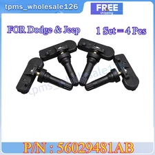 4pcs New Tire Pressure Sensor TPMS 56029481AB For Jeep Commander Grand Cherokee