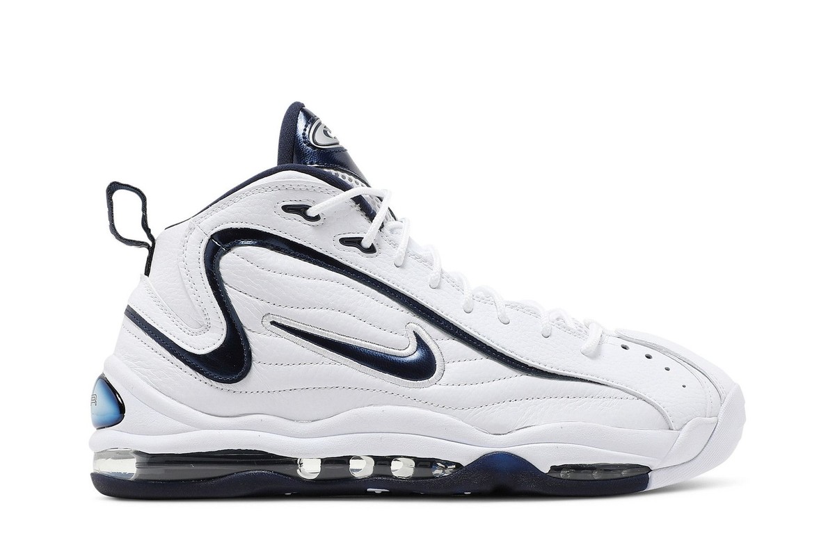Nike Air More Uptempo 8 ホワイト/ネイビー NIKE AIR MORE UPTEMPO OLYMPIC White/Midnight Navy-Metallic