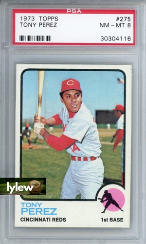1973 Topps Tony Perez #275 card