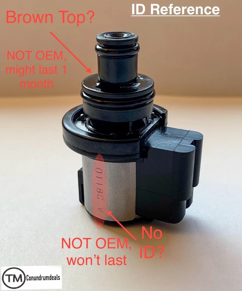 REAL OEM - Subaru Lineartronic CVT AWD Solenoide TR580 TR690 Foto 4 de 4