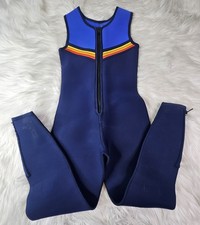 Vintage Murrays Marine Neoprene Rainbow Wetsuit Womens L