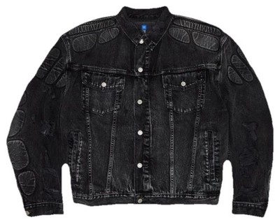 Yeezy Gap Engineered by Balenciaga Padded Denim Grey Wash Jacket
