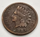 1894 Indian Head Cent G/VG You Grade it! IHC Penny Type Coin Copper Free Ship!