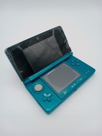 Nintendo 3DS Aqua Blue Handheld System with Box Charger &ndash; Excellent Condition
