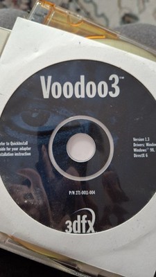 Voodoo 3 Treiber CD 
