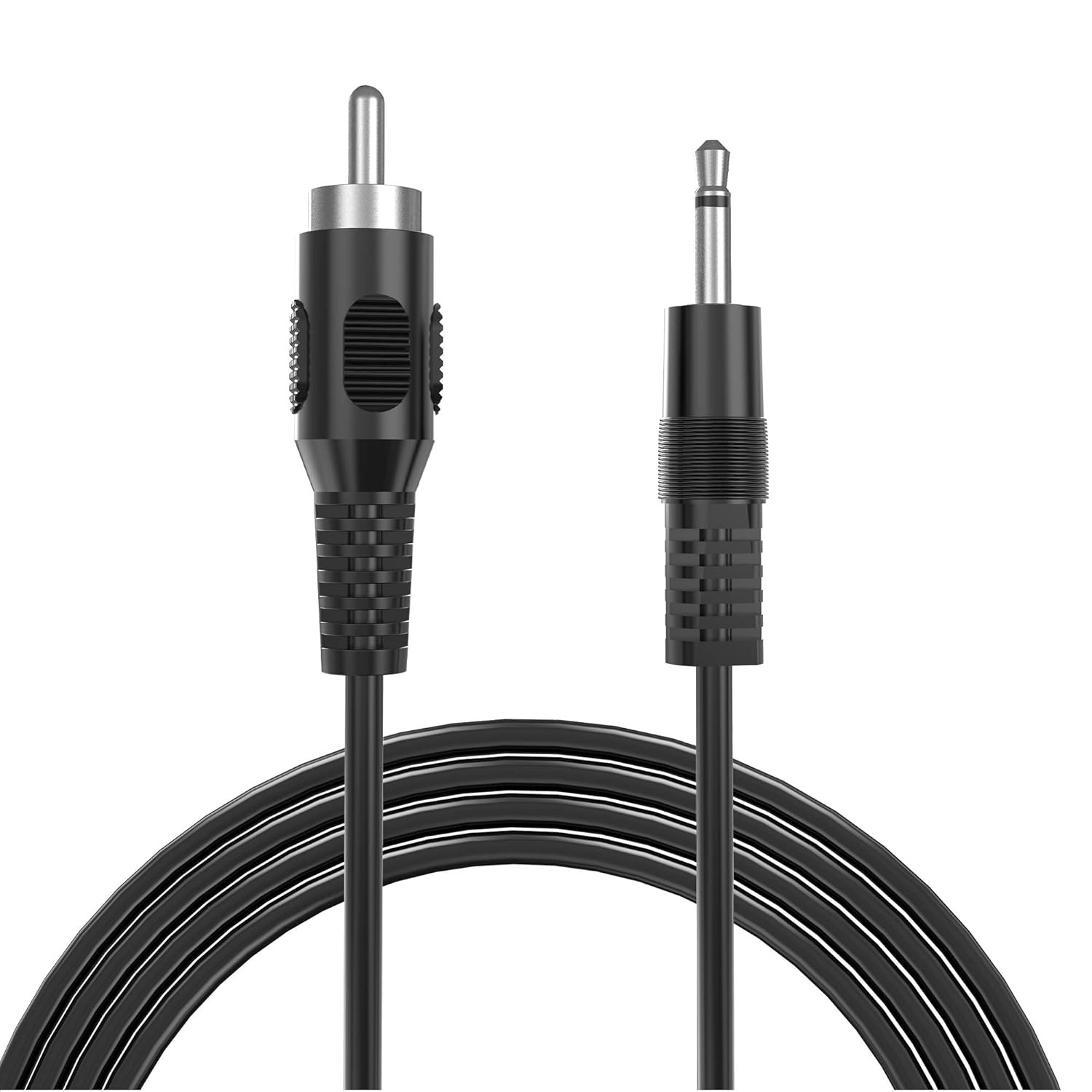 6ft 3 5mm Mono Male to RCA Male Audio Cable Adapter