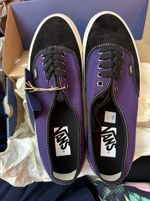 Vans Premium Lx Authentic Reissue 44, RARE Black Toe Purple Grape Sneakers NEW