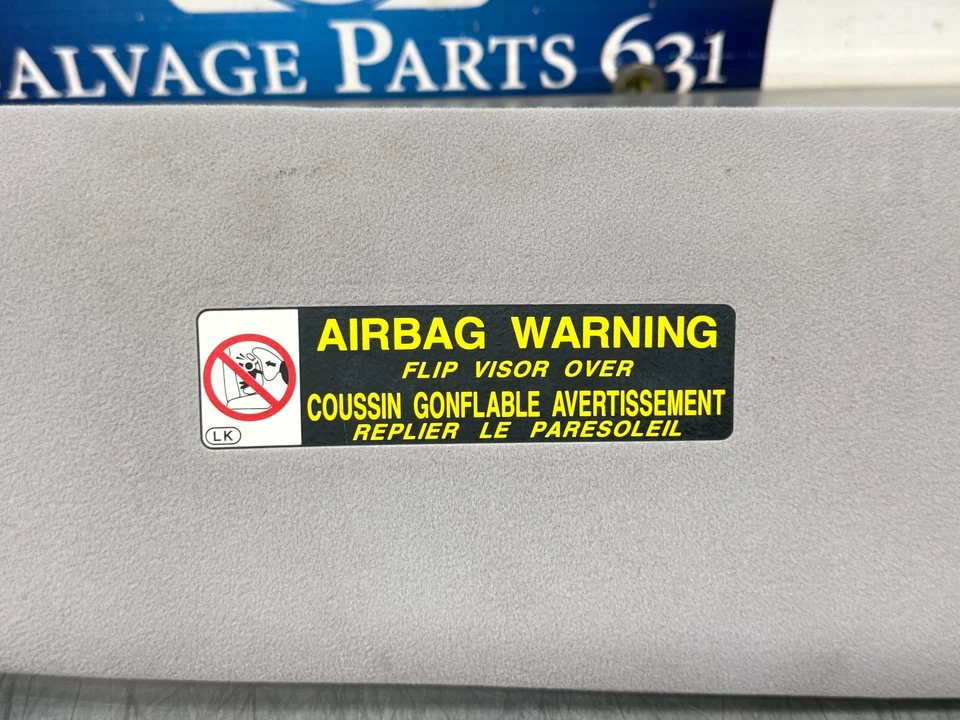 Lexus GS450H 2007 parasol izquierdo conductor - tela gris - 193 k Foto 4 de 4