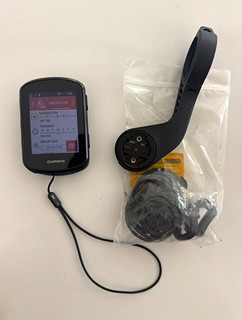 Garmin edge 840 with out front mount and tether