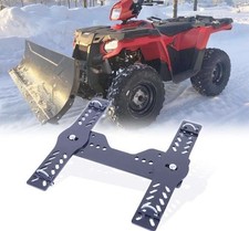 Elitewill Atv Snow Plow Mount Bracket Black Coat