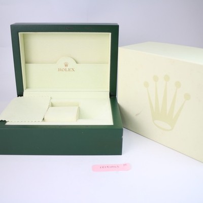 Rolex Uhrenbox Gehäuse 31.00.64 Wave Medium Grün Original r80428023