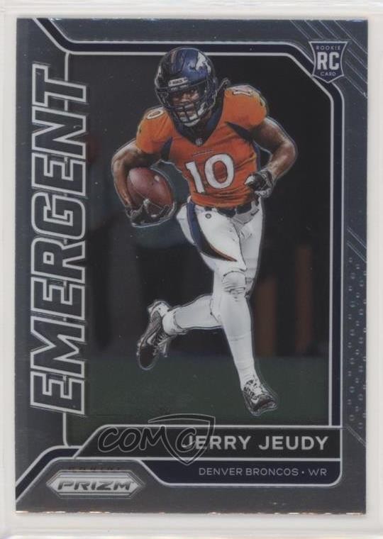 2020 Panini Prizm Emergent Jerry Jeudy #8 0f2i