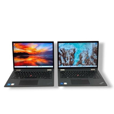 2x Lenovo ThinkPad X13 Yoga Gen2 Touch i5-1135G7 16GB 256GB SSD W11 Pro Laptop