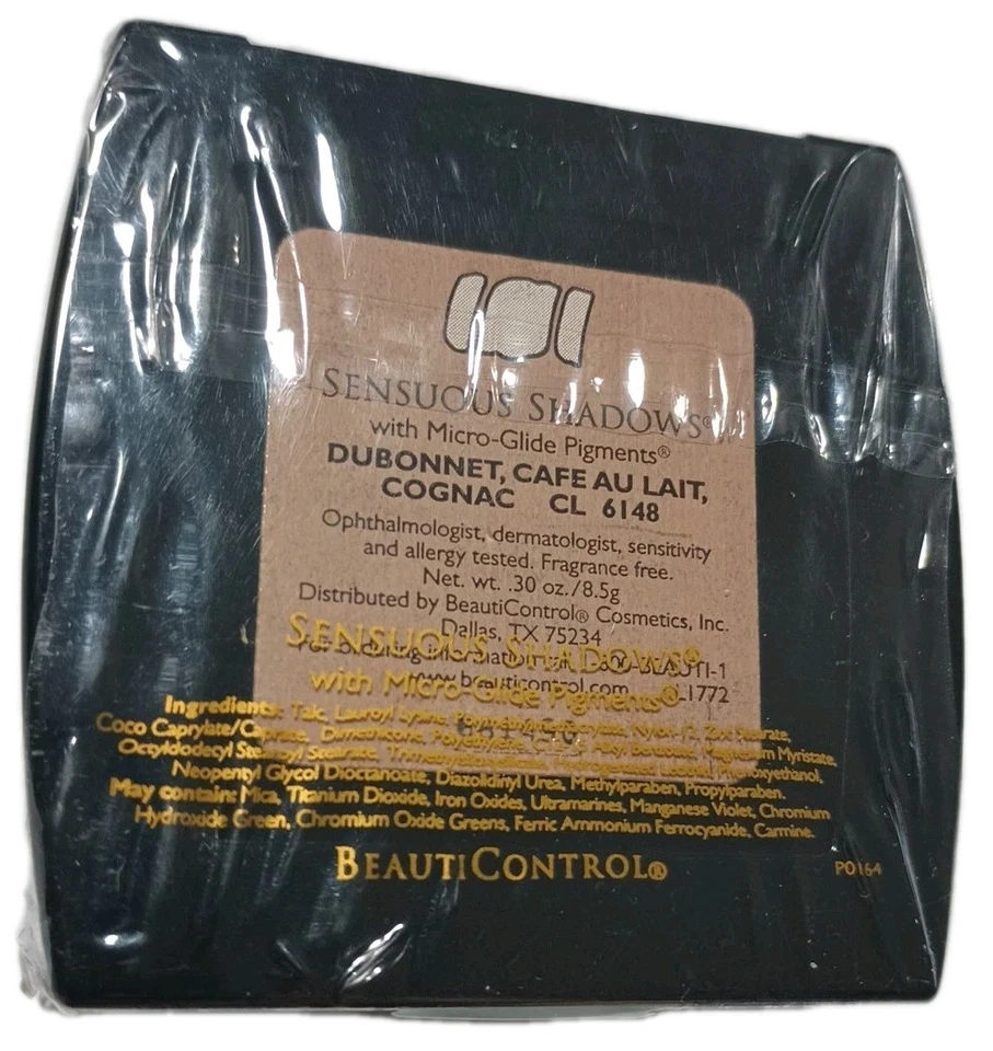 Beauticontrol Dubonnet, Cafe Au Lait, Cognac Sensuous Eye Shadows -NOS Sealed - Image 2 of 4