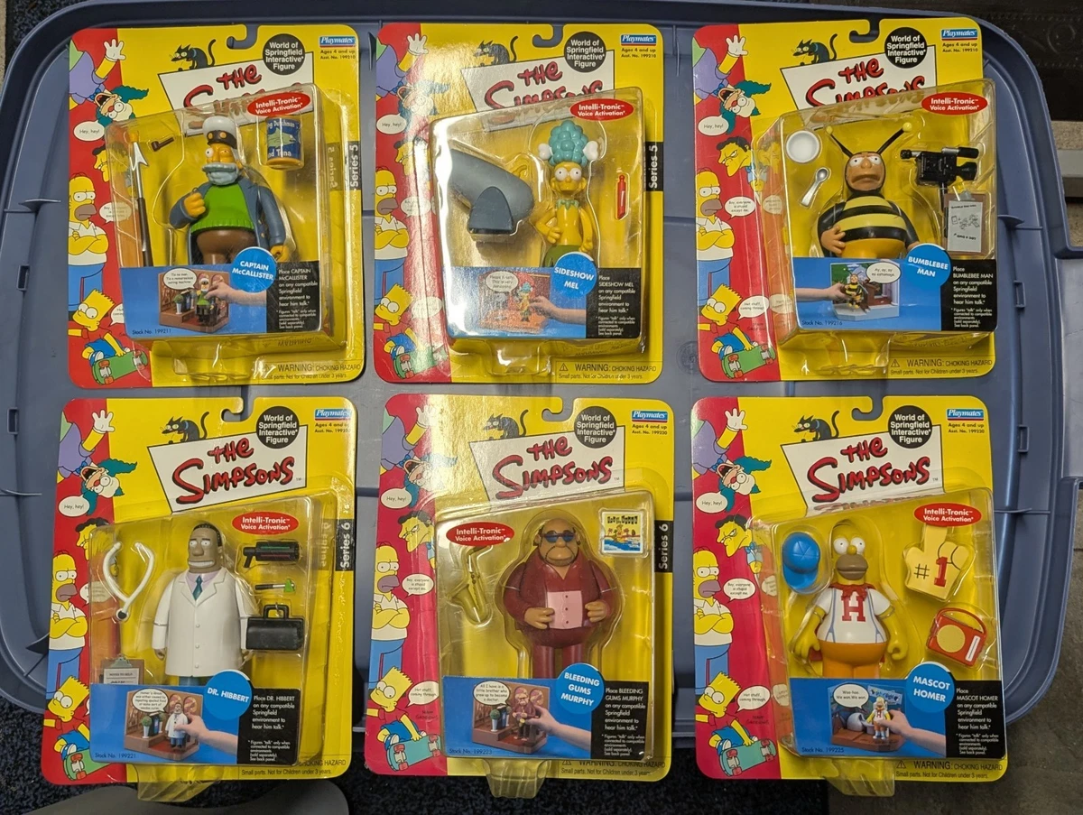 Playmates Toys The Simpsons Action Figures for sale - eBay