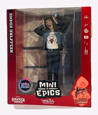 Stranger Things Mini Epics #17 Hellftre Eddie Figur 15 cm Groß Weta Workshop