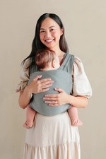 Solly Baby Wrap Carrier - Mist green