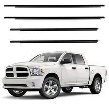 Window Molding Trim 4PCS Compatible with 2009-2021 for Dodge for Ram - Outer