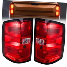 Tail Light Assembly Compatible with 2014 2015 For 2014-2019 Chevy Silverado