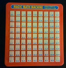 Vintage 1988 Magic Math Machine Addition  Subtraction Lanard Toys