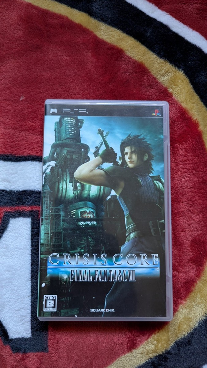携帯用ゲームソフト PlayStation Portable - PSP CRISIS CORE FINAL FANTASY VII Crisis Core: Final Fantasy 7 - Sony PSP - Manual