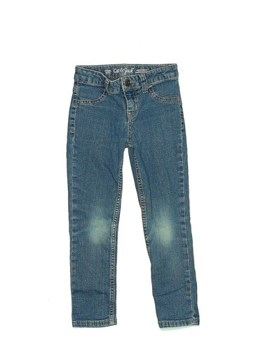 Cat & Jack Girls Blue Jeans 5
