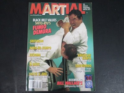 Martial Art Magazine Sept 2003 Vol 24 No 8 Fumio Demura Black Belt CFW