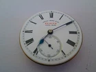 ANTIQUE ZENITH A 34mm FOB POCKET WATCH MOVEMENT FAVRE LEUBA & CO