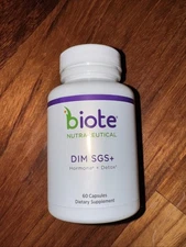 biote Nutraceutical DIM SGS+ Hormone + Detox, 60 caps Exp:03/2026