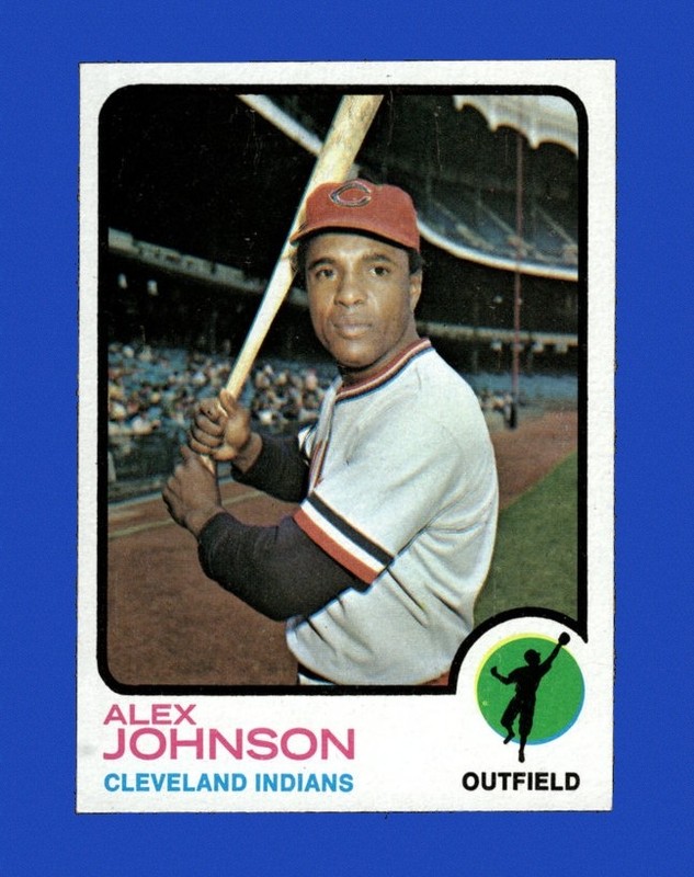 1973 Topps Set-Break #425 Alex Johnson NR-MINT *GMCARDS*