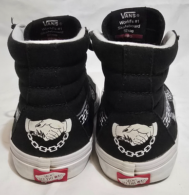 VANS x Sketchy Tank Sk8-Hi Pro Shoes - Black - Sz 7.5 US | eBay