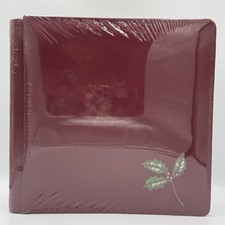 Creative Memories Original 12x12 Red Holly Holiday Scrapbook Album /Pages NEW