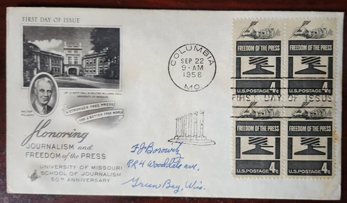 US COVER  - FIRST DAY ISSUE