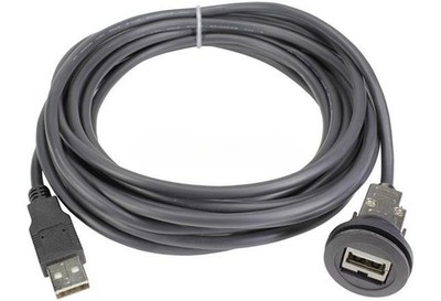 1pcs HARTING 09454521962 Brand New Har-port USB 2.0 A-A PFT Black 1.5m 