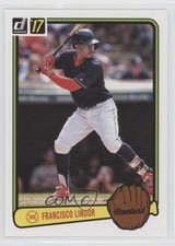 2017 Panini Donruss Retro 1983 Magenta Back Francisco Lindor #RV-10 fm0