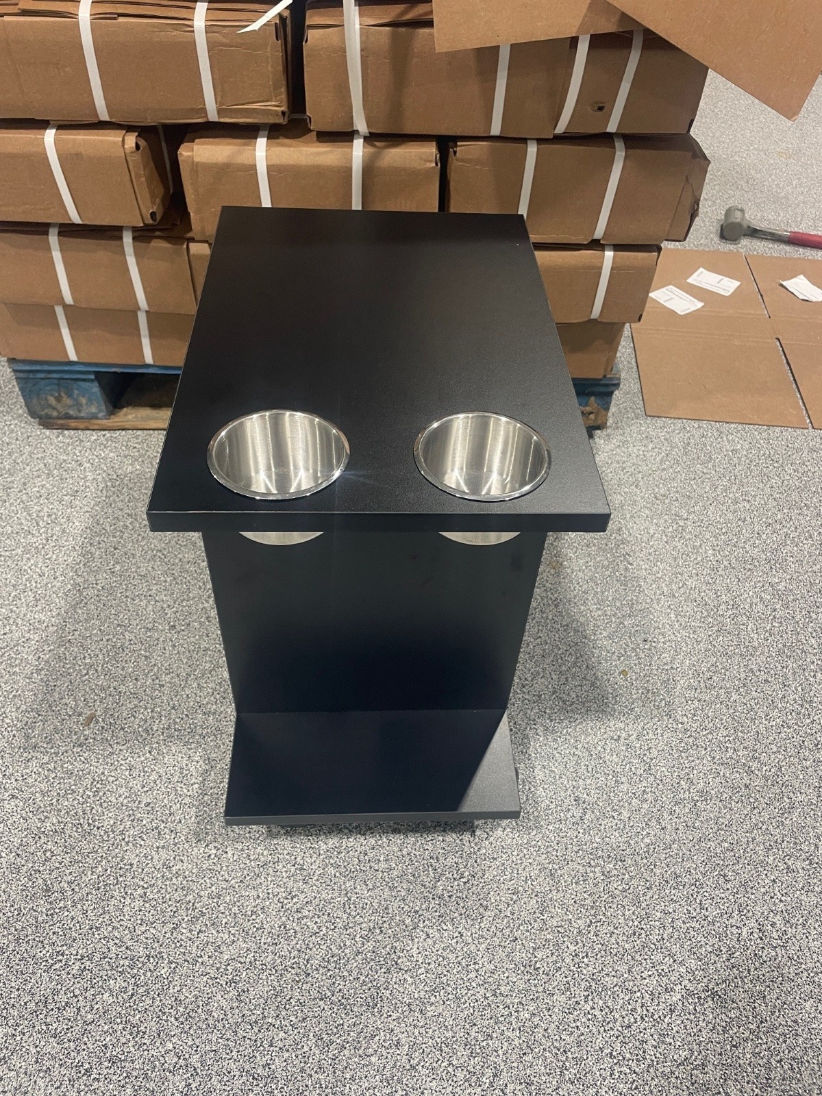 Poker Table Drink Carts with Casters