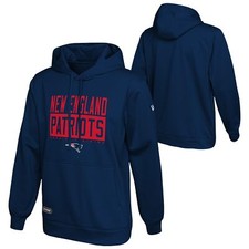 New Era New England Patriots NFL Men's School of Hard Knocks Hoodie, Blue