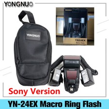 YONGNUO YN24EX E-TTL Twin Lite Macro Flash Speedlite with 2 Flash Heads for Sony