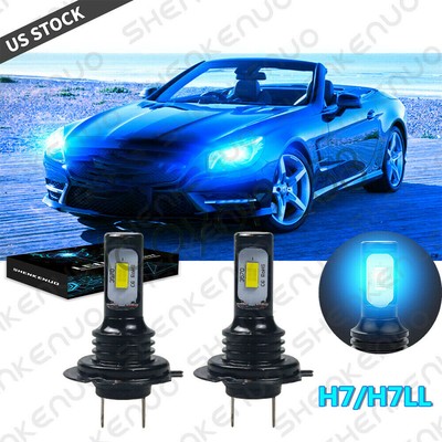 Ft Mercedes Benz SL S SLK E C CL Class H Low Beam 6500K H7 LED