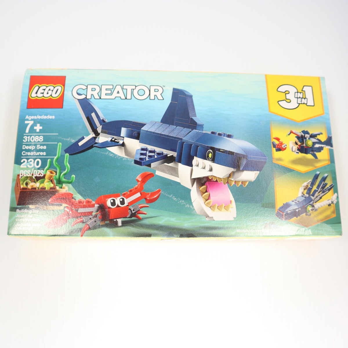 Lego 31088 Creator Deep Sea Creatures 3 In 1 Building Toy 230