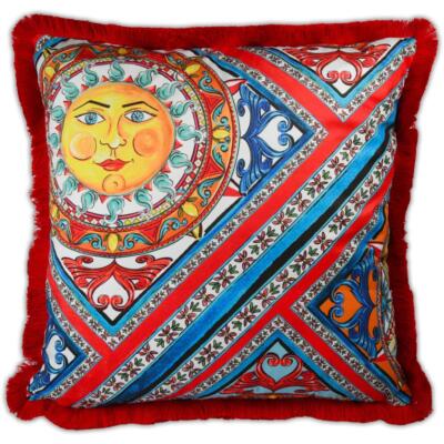 BACI MILANO SAMTMÖBEL KISSEN 60 X 60 CM - SOLE MIO