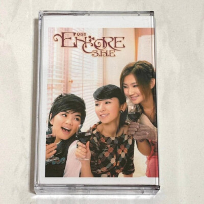 S.H.E SHE Hebe 田馥甄 2004 Encore 華研唱片 Taiwan Edition Cassette