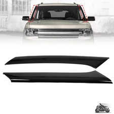 For Ford Flex 2009-2019 Windshield Outer Pillar LH + RH Trim Molding W/ Clips