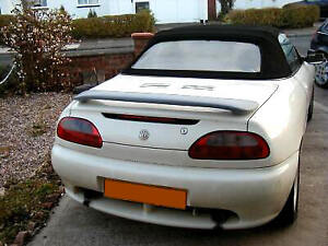 Rover Mgf Mg F Roversport Rear Boot Spoiler Made To Order Ebay