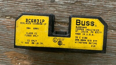 COOPER BUSSMANN BC6031P FUSE HOLDER 30A 600V