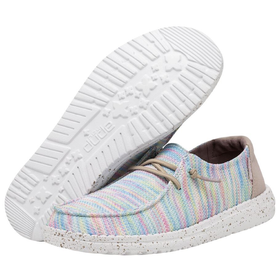Women's Hey Dude Wendy Sox Aurora White Shoe -121920214 | eBay