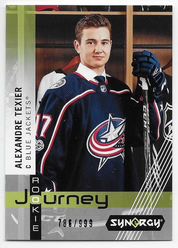 19/20 UPPER DECK SYNERGY ROOKIE JOURNEY GREEN /999 (#RP1-RP16) U-Pick From List - Picture 8 of 11
