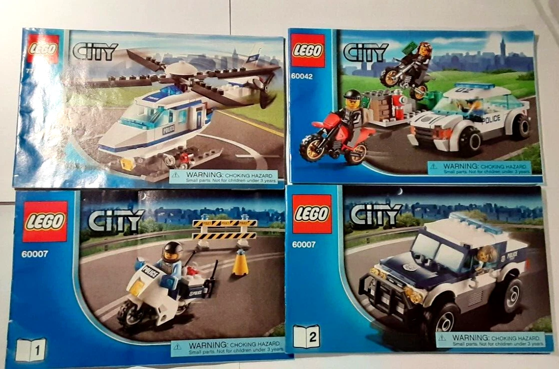 Lego police best sale car instructions 60042